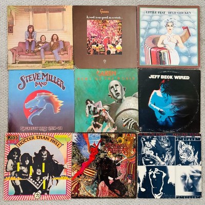 Jeff Beck/Kiss Vintage LP Record Album COVERS ONLY Craft Art 008 (no vinyl)