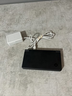 Nintendo DSi Launch Edition Black Handheld System W/ Charger Tested And Working
