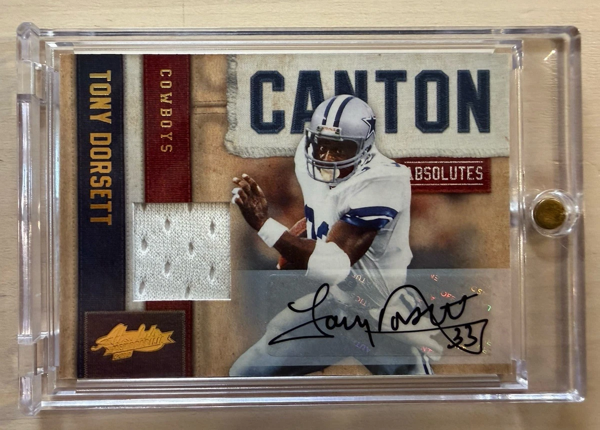 Tony Dorsett Football Sports Trading Card Singles Serial Numbered