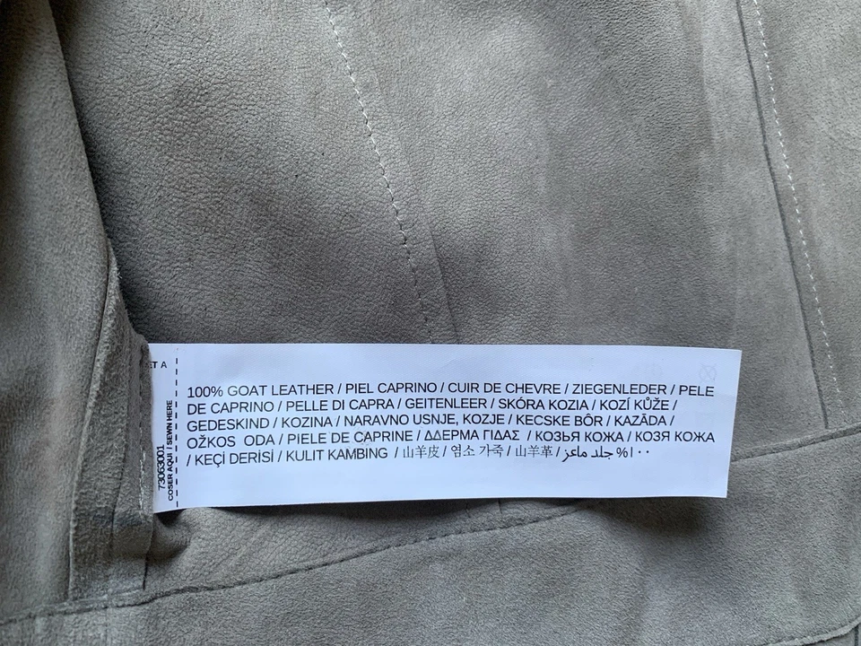 Brand New 100% Goat Leather Jacket - Image 4 of 4