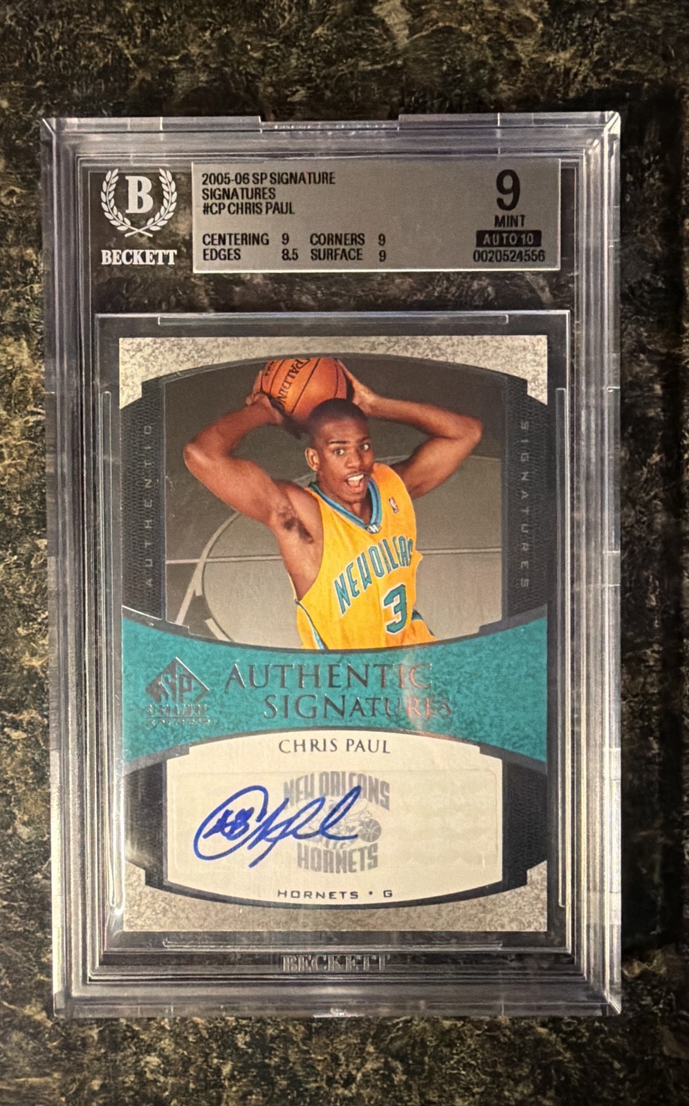 2005-06 SP Signature Edition - Authentic Signatures Chris Paul #AS-CP Auto 10!