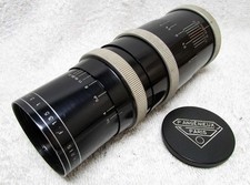 VINTAGE Angenieux PARIS 135mm f/3.5 Type Y2 Telephoto Lens w/ Exakta Mount