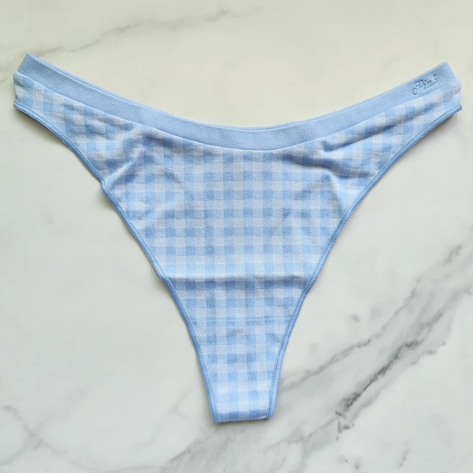 Tanga de guinga ROSA Victoria's Secret sin costuras talla S/M/XL Foto 2 de 4