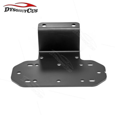 StreetRays Winch Mount Bracket For Yamaha Rhino 450/660/700 2006-2013 – Made In USA, Black