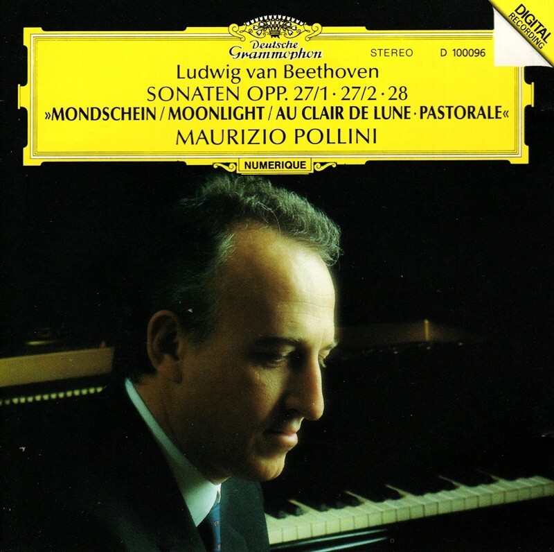 CD Maurizio Pollini - Beethoven Sonaten Opp. 27/1, 27/2, 28 Moonlight Pastorale