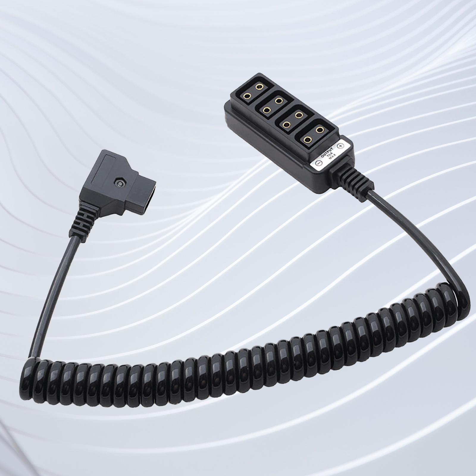 D-tap Plug Board Plug Play Safe Male to 4 Female Lightweight