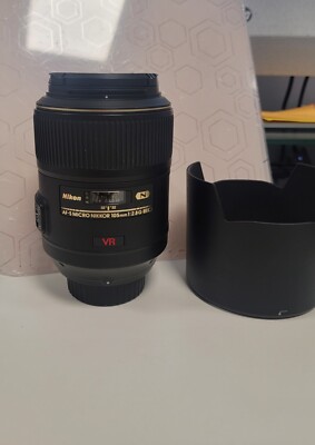 Nikon Lens SWM VR ED IF MICRO 1:1 NANO CRYSTAL COAT