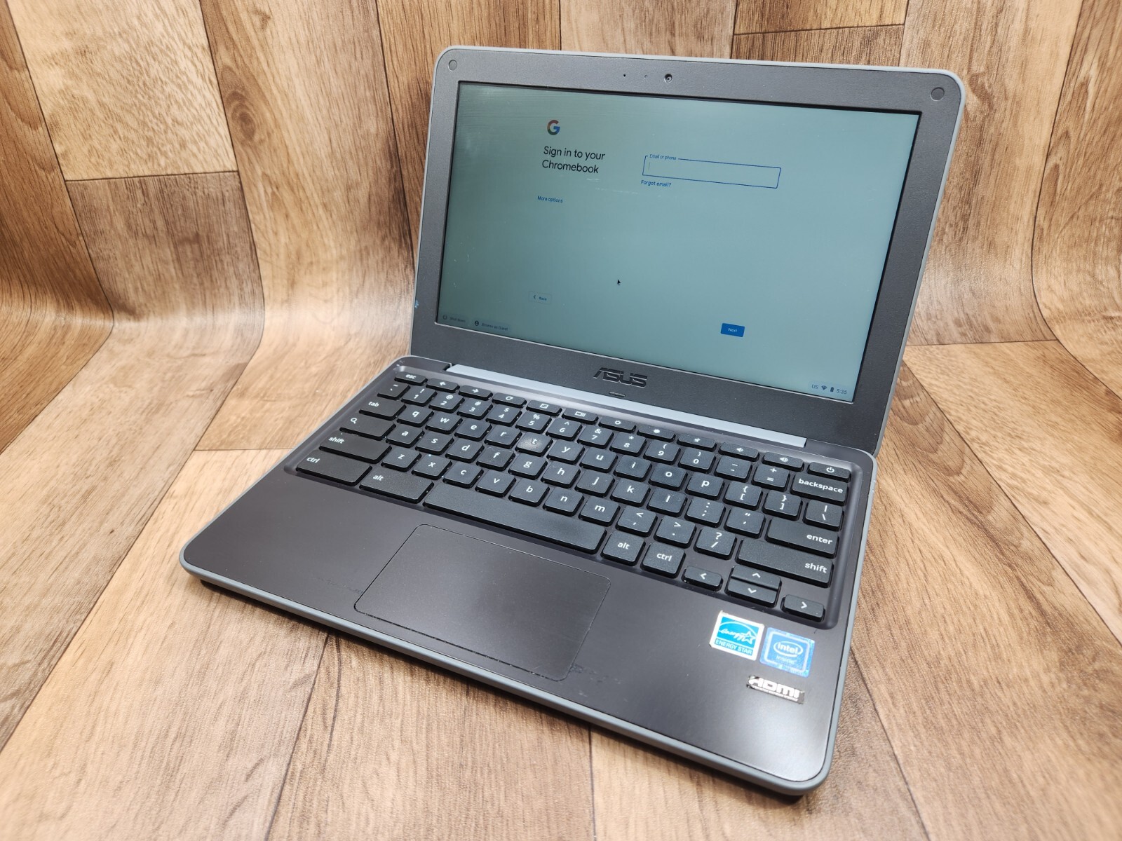 (Lot of 5) 11.6" Asus Chromebook C202S Celeron N3060 4GB RAM 16GB SSD *ChromeOS* - Picture 5 of 15