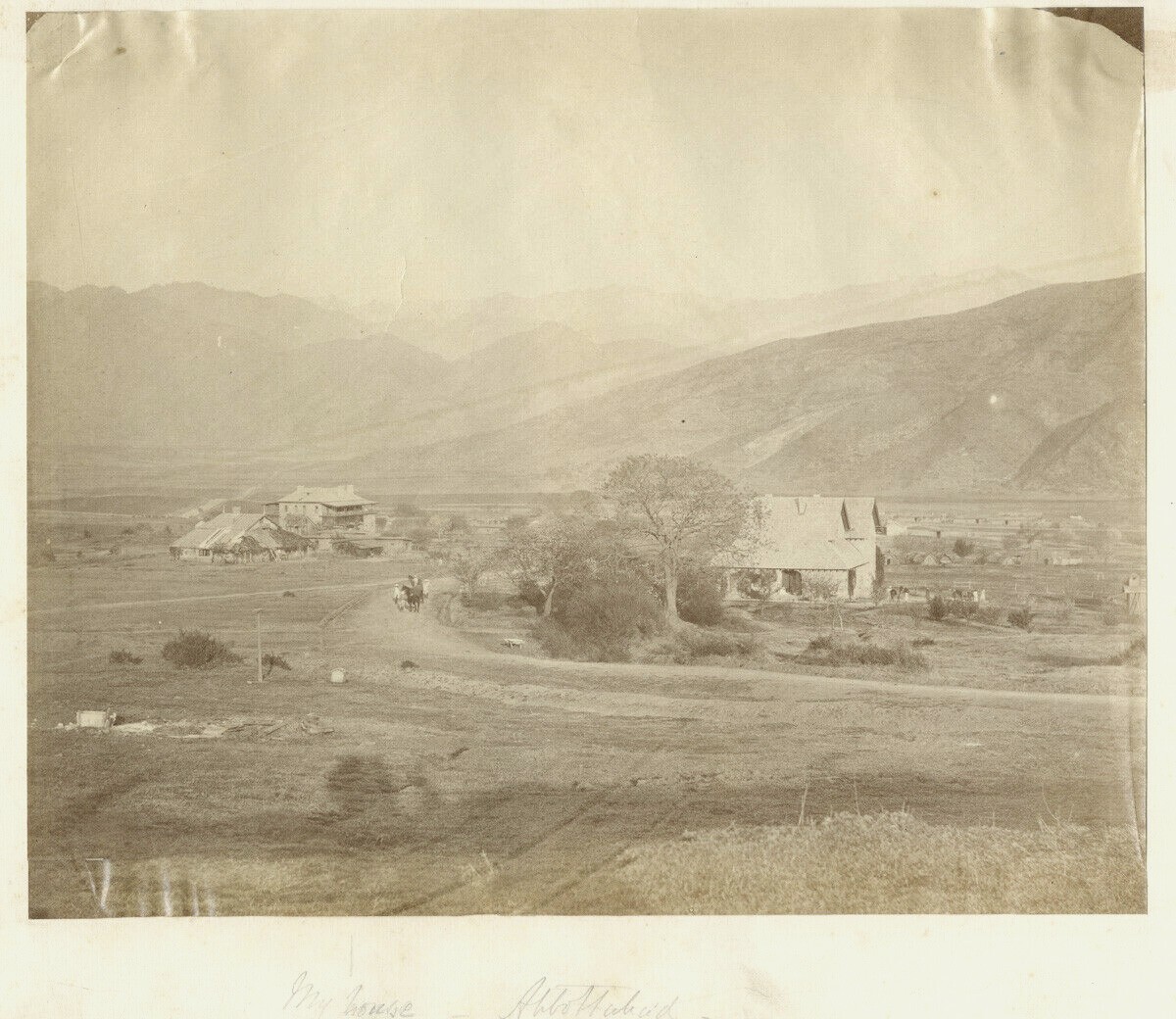 c.1862 65 INDIA 'MY HOUSE' ABBOTTABAD NW FRONTIER KEYES? eBay