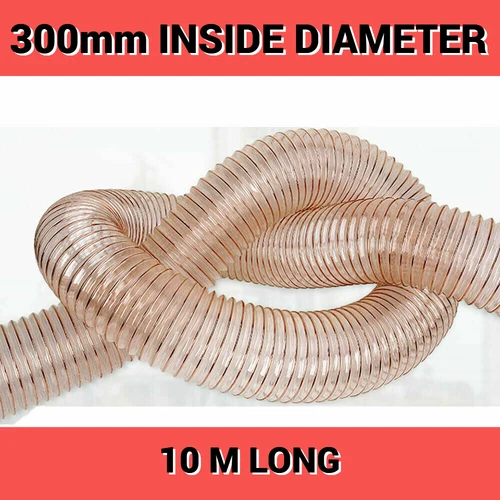 Air & Gas Ducting Ventilation CNC PU Flexible Air Exhaust Hose Dust Woodworking - Picture 121 of 127