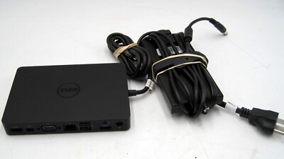 Genuine Dell WD15 4K USB-C Docking Station K17A w/ AC Adapter | eBay