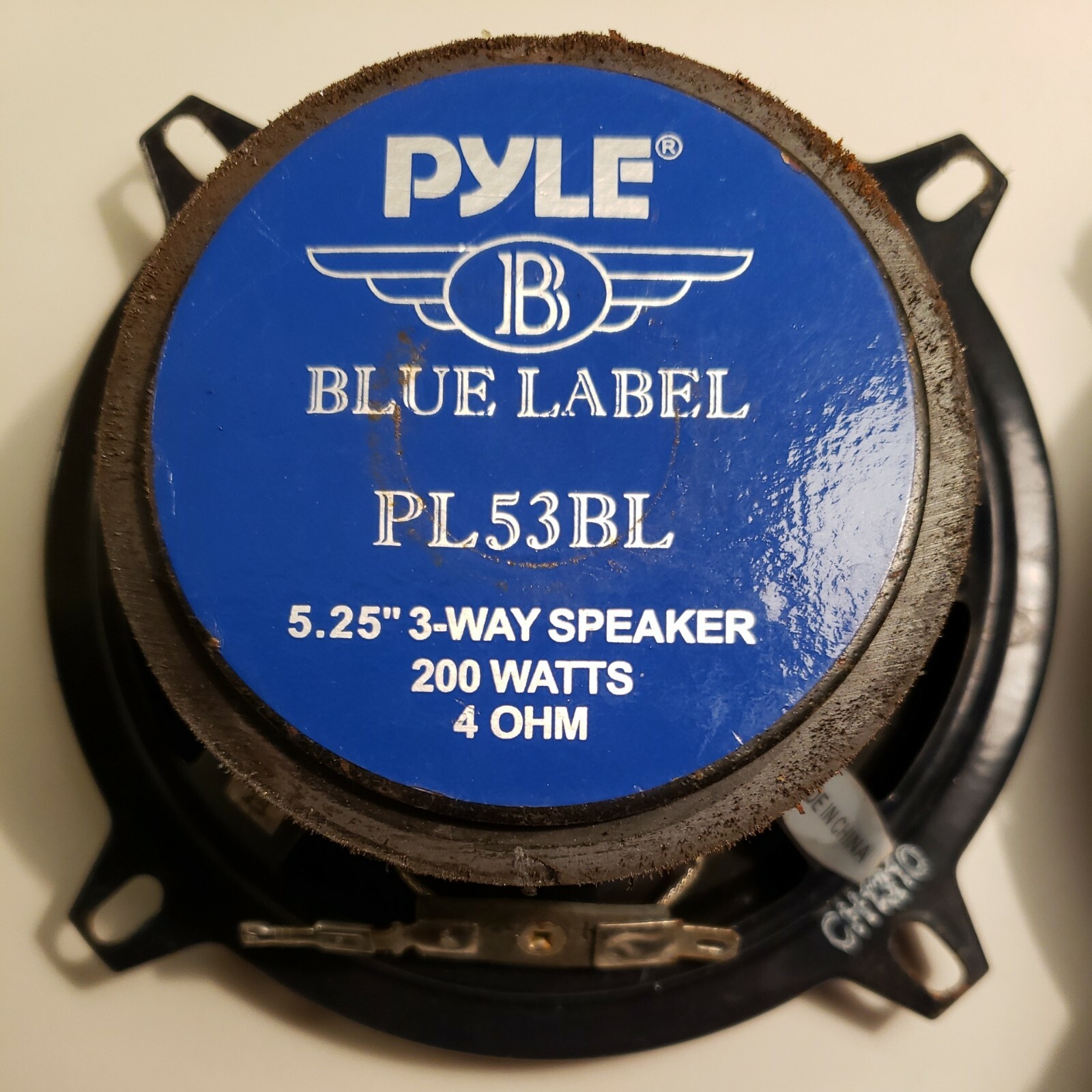 2 Pyle Blue Label Speakers PL53BL 5.25" 3 Way Speakers 200 Watts 4 OHM eBay