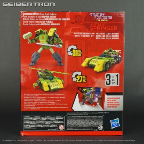 SPRINGER Transformers Studio Series 86-30 Movie Leader Class Hasbro 2024 New - Picture 6 of 12