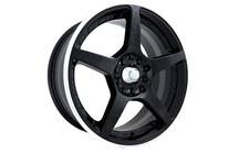 Kudo Racing Gekka 16x7 5x100 5x114.3 Black Wheels Rim Honda Accord Civic Crv Crz Kudo Racing Gekka 16x7 5x100 5x114.3 Black Wheels Rim Honda Accord Civic Crv Crz