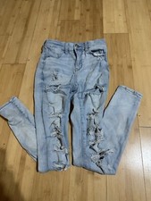 AmericanEagle Forever Soft Size 2 Regular Light wash High Rise Ripped Jeans