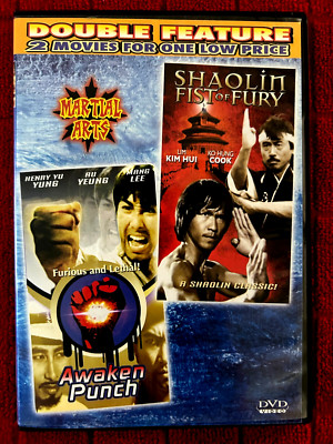 Awaken Punch (1973) / Shaolin Fist of Fury (1987) (DVD 2007 Kung Fu Dbl Feat VG)