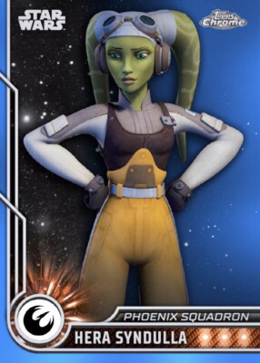 DIGITAL] Topps Star Wars - Hera Syndulla - Chrome 23 W1 - Blue