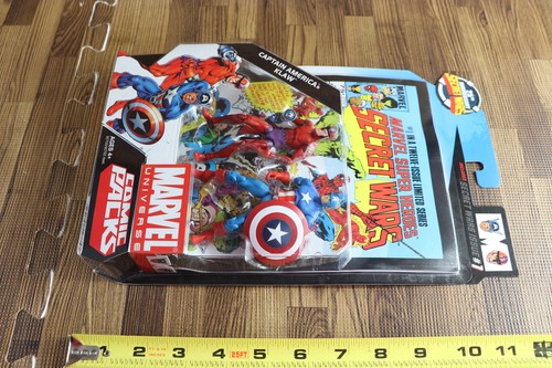 2009 Marvel Universe CAPTAIN AMERICA & KLAW Comic Pack Action Figures - Picture 4 of 6