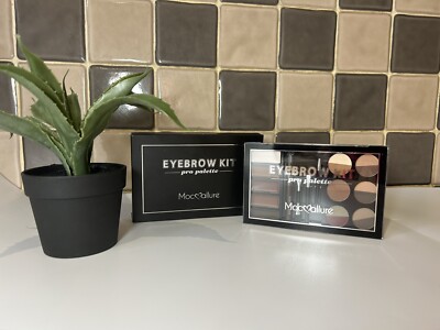 Mocallure Augenbrauen Set Palette Geschenkset Brow Powder Wax Creme Pinsel Stift