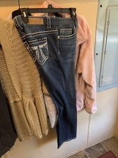 WOMEN'S SEVEN 7 STRAIGHT FLAP POCKET JEANS SIZE 2 new