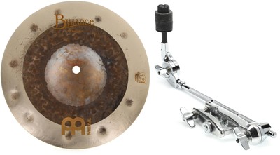 Meinl Cymbals 10 inch Byzance Dual Splash Cymbal + Tama MCA53 Value Bundle