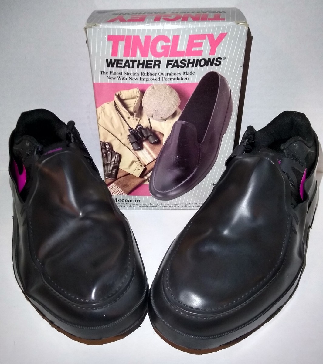 Tingley Weather Fashions MOCCASIN black 1900 rubber dress