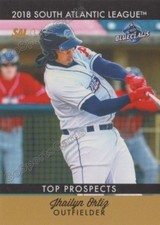 2018 South Atlantic League Top Prospects SAL Jhailyn Ortiz RC Rookie Phillies
