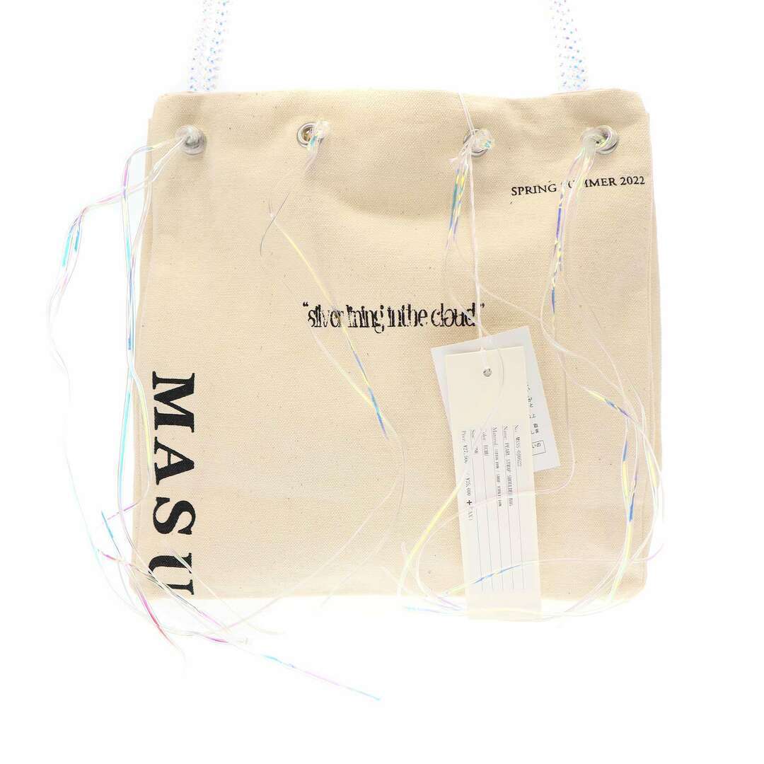 MASU PEARL STRAP BAG SHOULDER MSSS-OJ0522 BEIGE ONE Used MASU PEARL STRAP BAG SHOULDER MSSS-OJ0522 BEIGE ONE Used