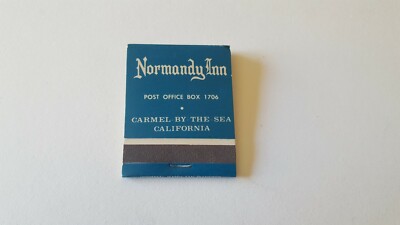 Matchbook Normandy Inn Carmel by the Sea California FULL   G3