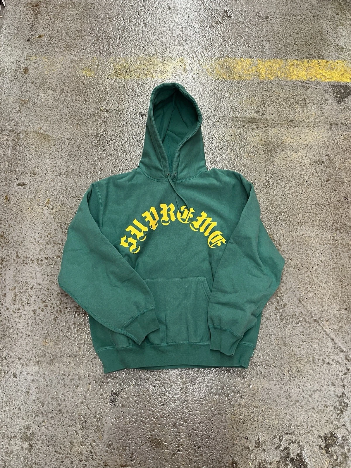 Sweat à capuche Supreme Arc vert pin taille M