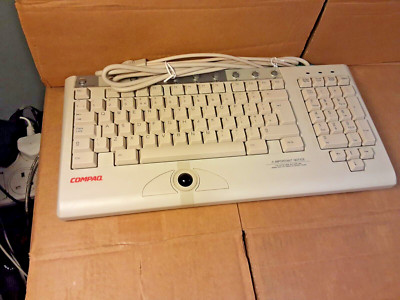 Compaq 164989-031 Kb-9968 Ps2 Tastatur und Track Ball