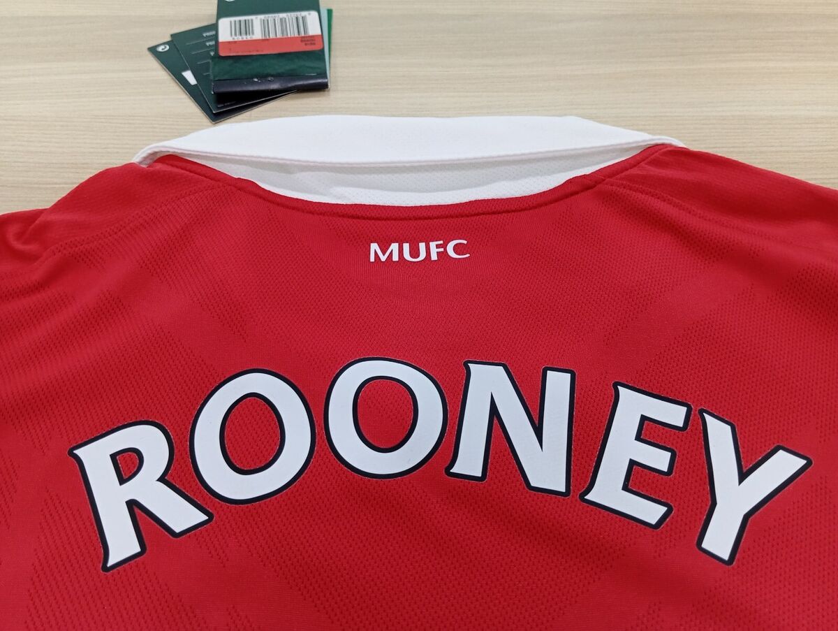 Nike Manchester United 10/11 Rooney #10 Home Shirt (US L Nike Manchester United 10/11 Rooney #10 Home Shirt (US L