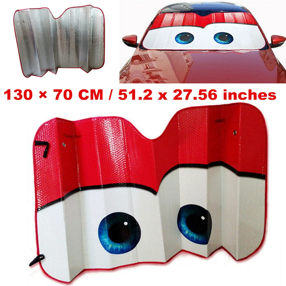 Parabrisas Coche Parasol Ventana Delantera Cubierta Visera Plegable Accesorios Foto 3 de 4