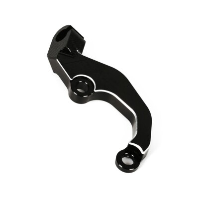 BLACK 3D CNC Engrave Clutch Cable Guide Clamp Holder For HONDA CRF450R 2015 2016