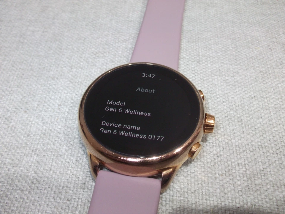 Fossil GEN 6 Wellness Edition Smartwatch Gold Pink - Image 2 of 4