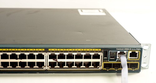 CISCO Catalyst 2960 S WS-C2960S-48FPS-L 48 Port 4SFP Port Networking Switch - 第 2/10 張圖片