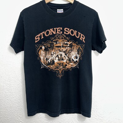 STONE SOUR 2011年ツアーTシャツ ブラック Lサイズ STONE SOUR 2011年ツアーTシャツ ブラック Lサイズ - メルカリ