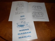 1958 Ford Wiring Diagram Manual 58 Ford Car Ranchero Diagrams