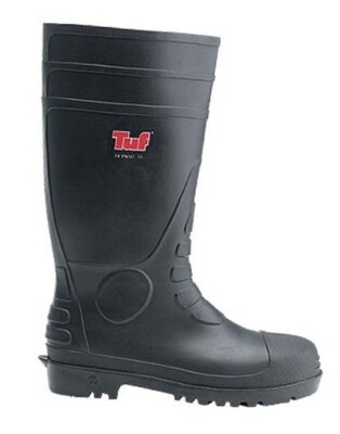 Tuff Zehenkappe Sicherheitsgummistiefel Zehenkappe Größe 5