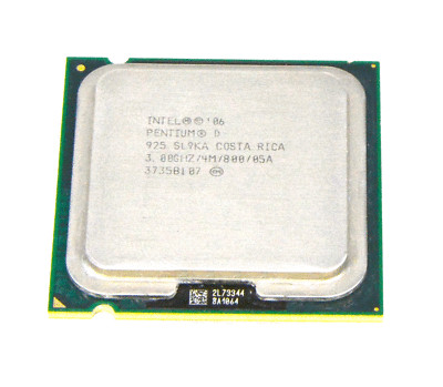 INTEL PENT D CPU 3,0GHz 4MB CACHE 800MHz FSB SL9KA SOCKET PLGA775 DUAL #O222