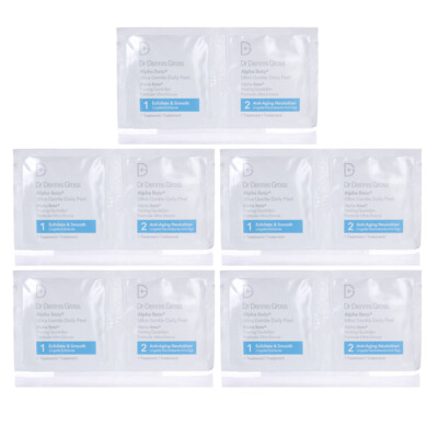 Dr Dennis Gross Alpha Beta Ultra Gentle Daily Peel SAMPLE SET OF 5