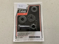 Harley Davidson big twin 1936-47 top motor mount hardware kit parkerized 2649-9