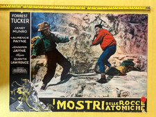 1958 THE TROLLENBERG TERROR Lawrence Atomic Italian Fotobusta Poster ORIG. F7-3