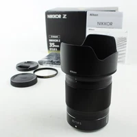 Nikon NIKKOR Z 35mm F/1.8 S Mirrorless Camera Lens
