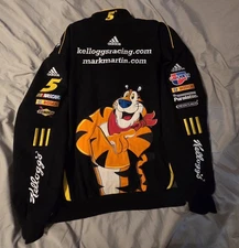 Mark Martin Jacket NASCAR JH Design Kelloggs Tony Tiger "Great!" Jacket XXL #5