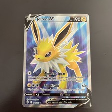 Pokémon TCG Jolteon v Evolving Skies 177/203 Holo Ultra Rare on eBay