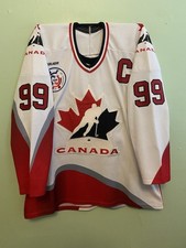 Wayne Gretzky Team Canada 1996 World Cup of Hockey Jersey Bauer Large
