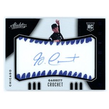 Garrett Crochet AUTO (Blue /50) - 2021 Panini Absolute Rookie Material Signature