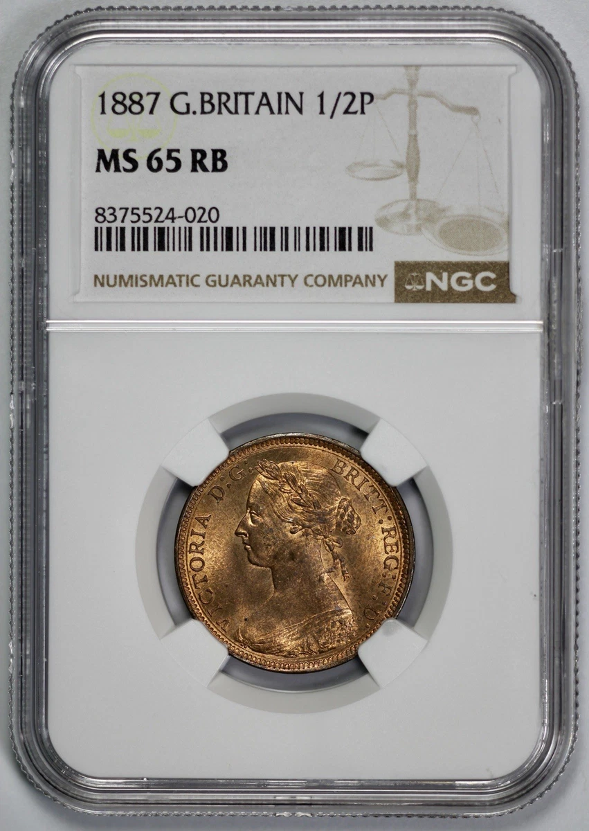 MS 65 Graded UK Half Pennies for sale | eBay
