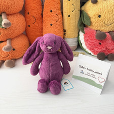 Jellycat Little 7.1 in, 18cm Bashful Allium Bunny BNWT - 100 Authentic